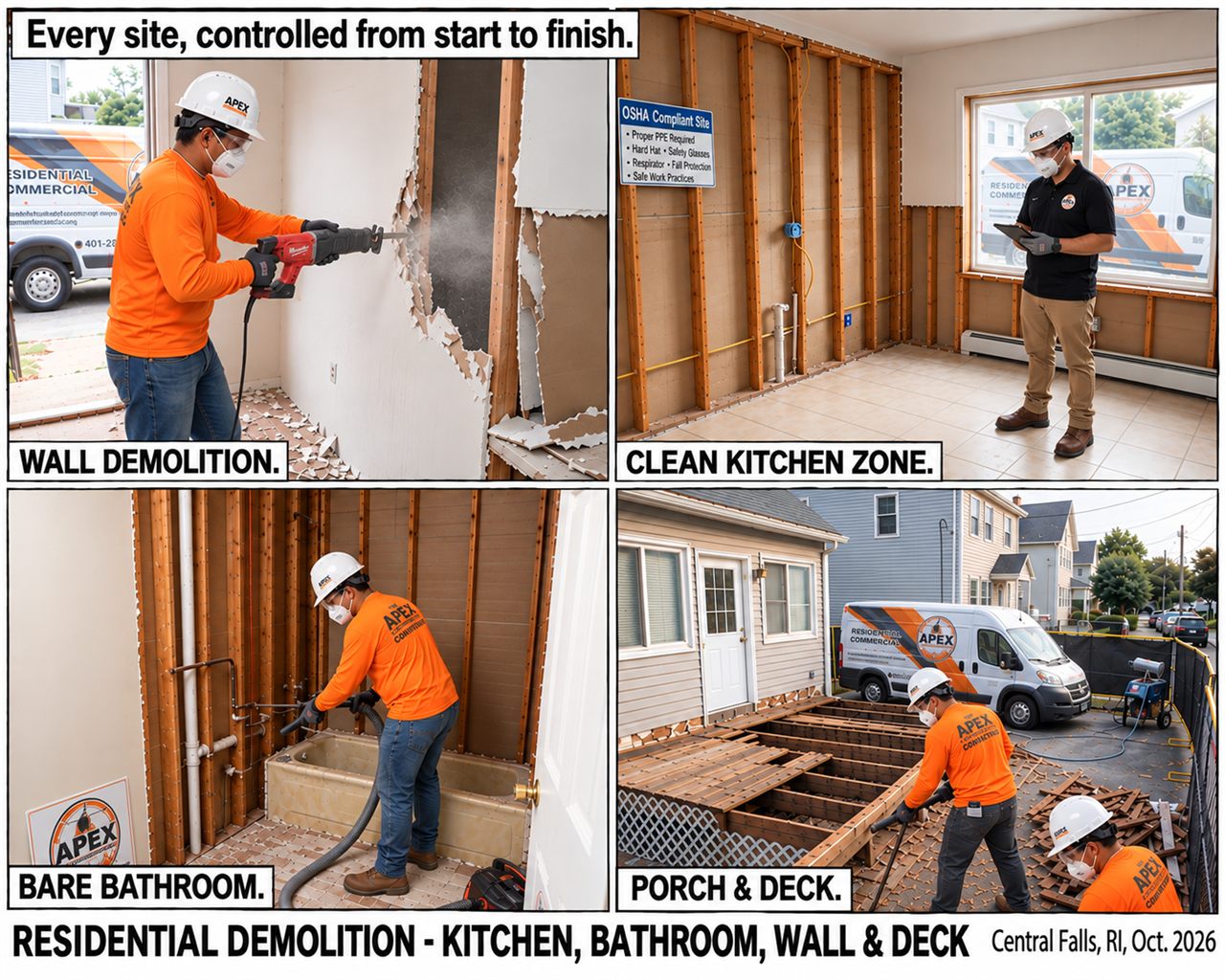 Demolition safety - Apex Demolition